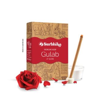 Gulab Premium Dhoop Stick , Yagya, Yoga Center - Buy Online with Surbhika.com