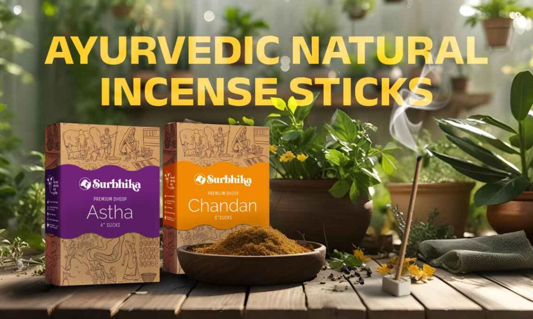 Heal Your Soul: Embrace Serenity with Ayurvedic Natural Incense Sticks - Buy Online at Surbhika.com