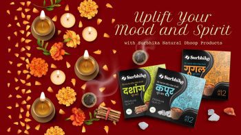 Uplift Your Mind Spirit - Aromatic Natural Dhoop Products - Surbhika.com