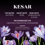 Notes 100% Natural, Luxurious saffron - Kesar Dhoop Stick - Aromatherapy- By Surbhika.com