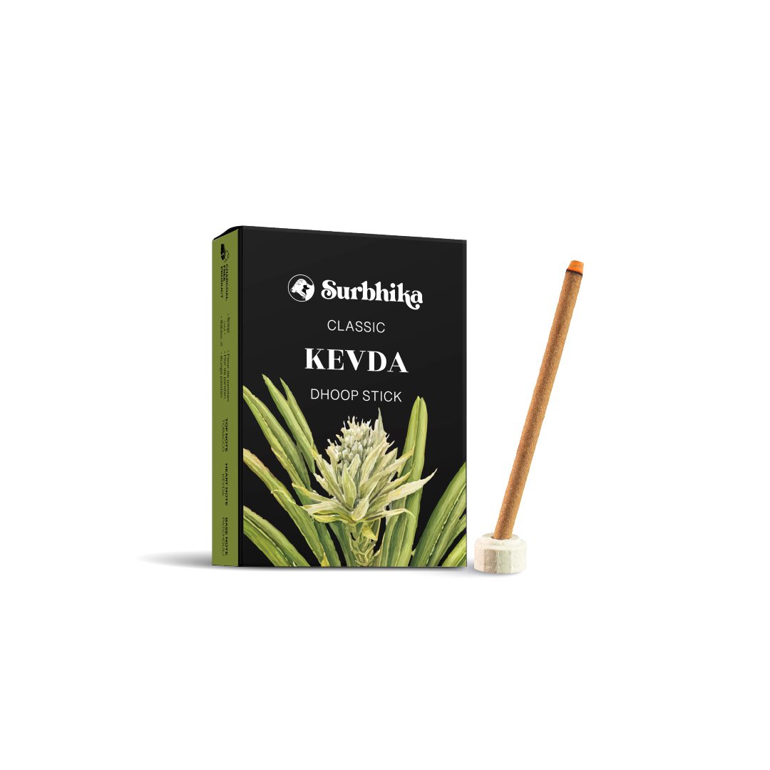 Kevda Dhoop Sticks - Charcoal Free Classic Series -Surbhika.com