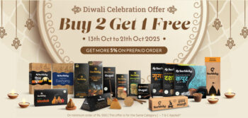 Celebrate Diwali with Surbhika: Buy 2, Get 1 Free!