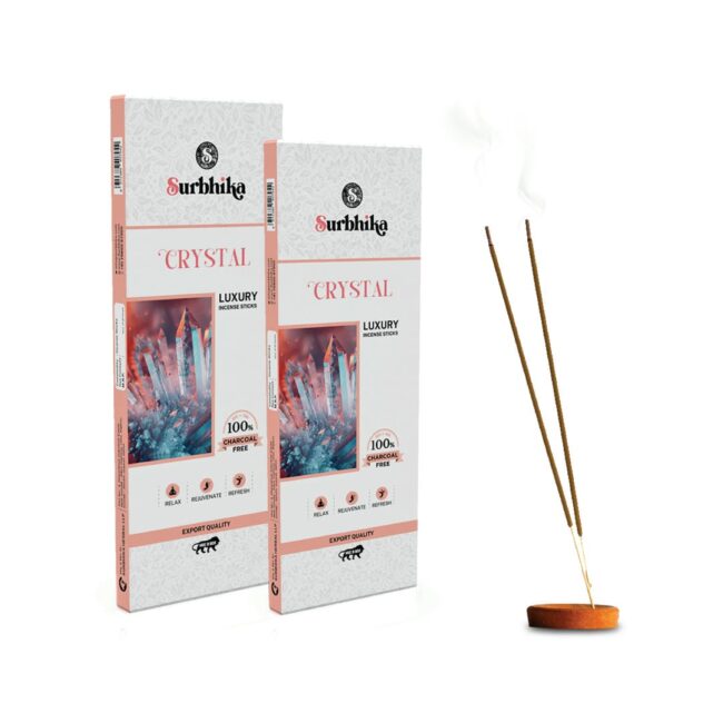 お香 suhari33 Crystal Luxury Incense sticks for Relaxation & Meditation