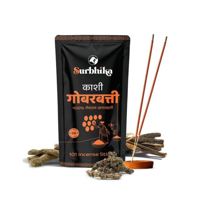 Kashi Gobarbatti - Best Divine Agarbatti for Daily Use - Surbhika