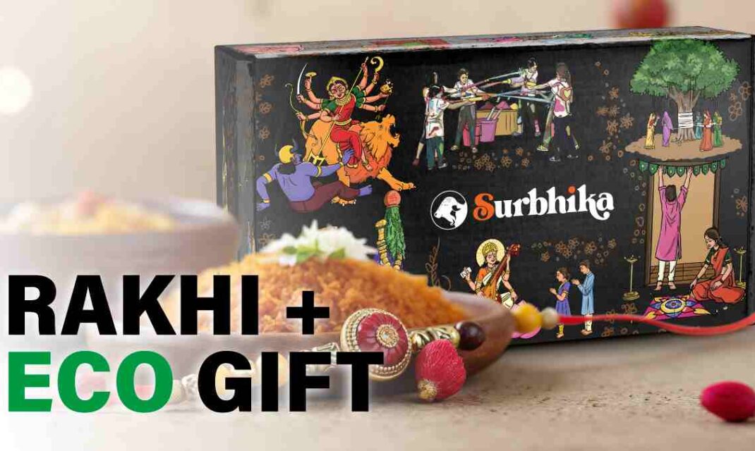 Rakhi Eco Friendly Unique & Special Gift to Sublings - Surbhika