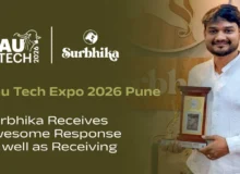 Surbhika Receives responce awards : Best Enterprenure for The Highest Selling of Panchgavya based Product Award at GauTech Expo Pune 2026