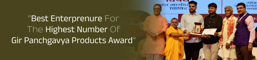 Surbhika Receives best Enterpreneurs Award 2026 for Panchgavya Based Dhoop Products Manufacturers at GauTech 2026
