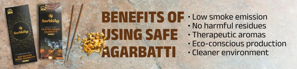 Benefits of Using Safe agarbatti by Surbhika.com