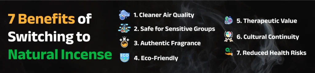 The 7 Benefits of Switching Natural Incense - blog