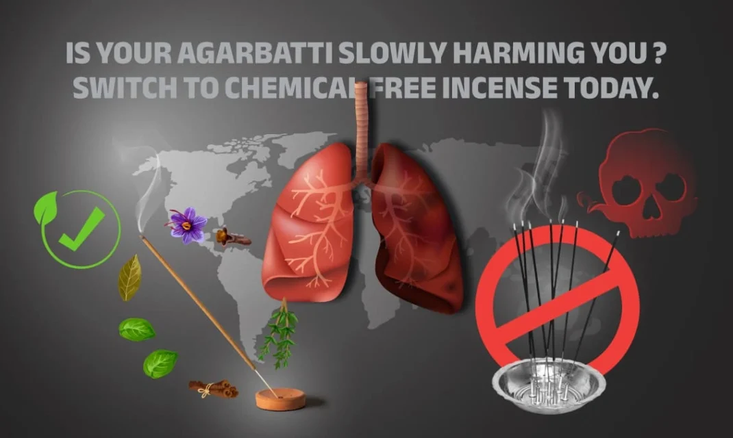 Is Incense Harmful to Health? Shocking Truth About Agarbatti Smoke in India - blog by Surbhika