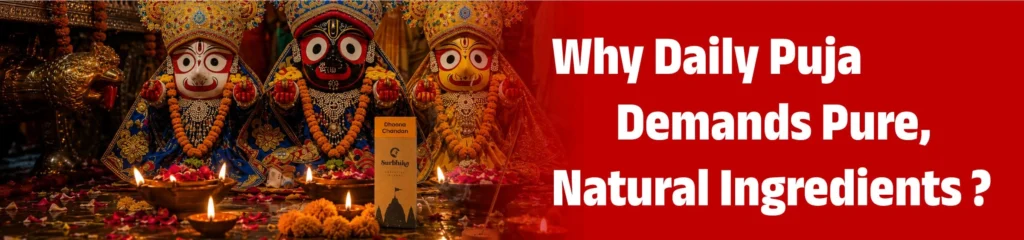 Why Daily Pooja Demands Natural Ingredients Surbhika – Surbhika – Surbhika Why Daily Pooja Demands Natural Ingredients Surbhika